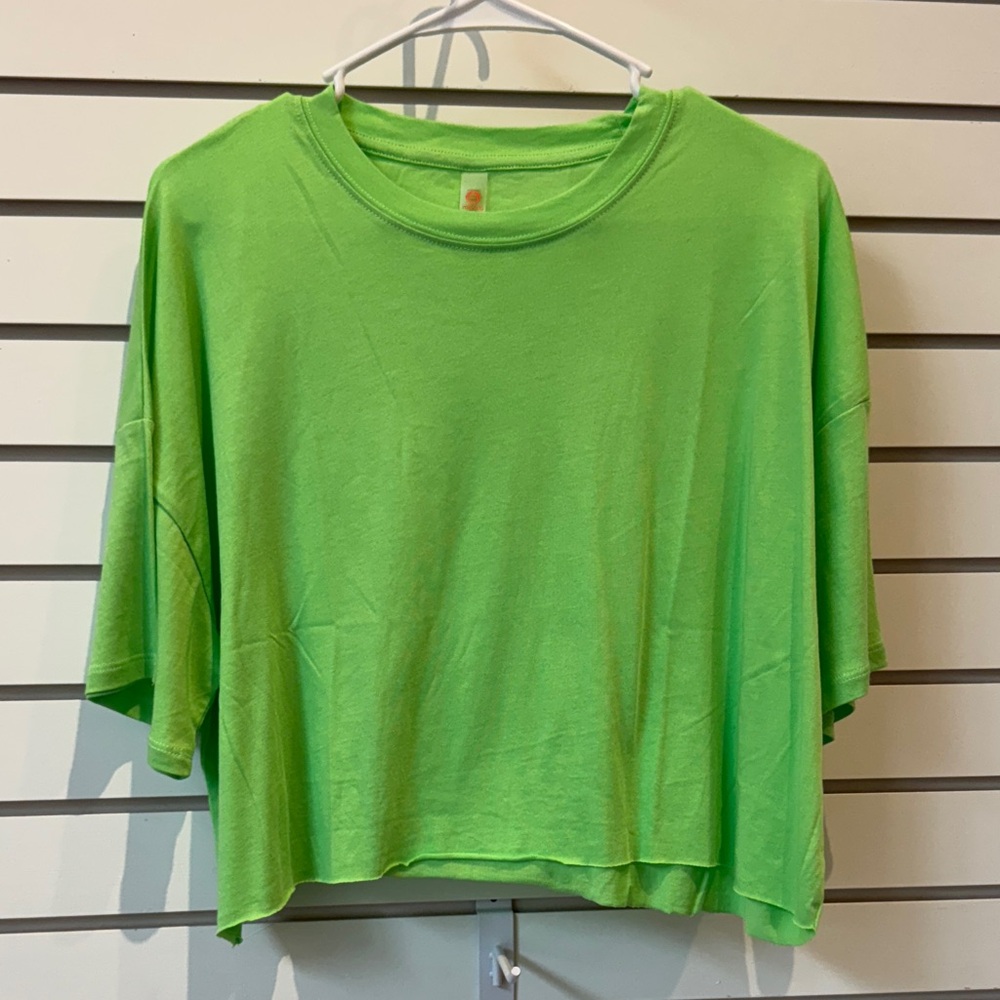 Mono B Lime Green Crop Top. Never Worn or Washed!
